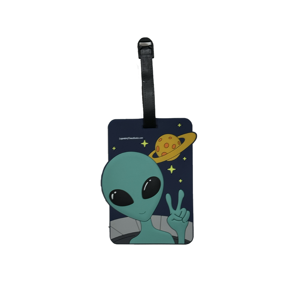 Alien Luggage Tag