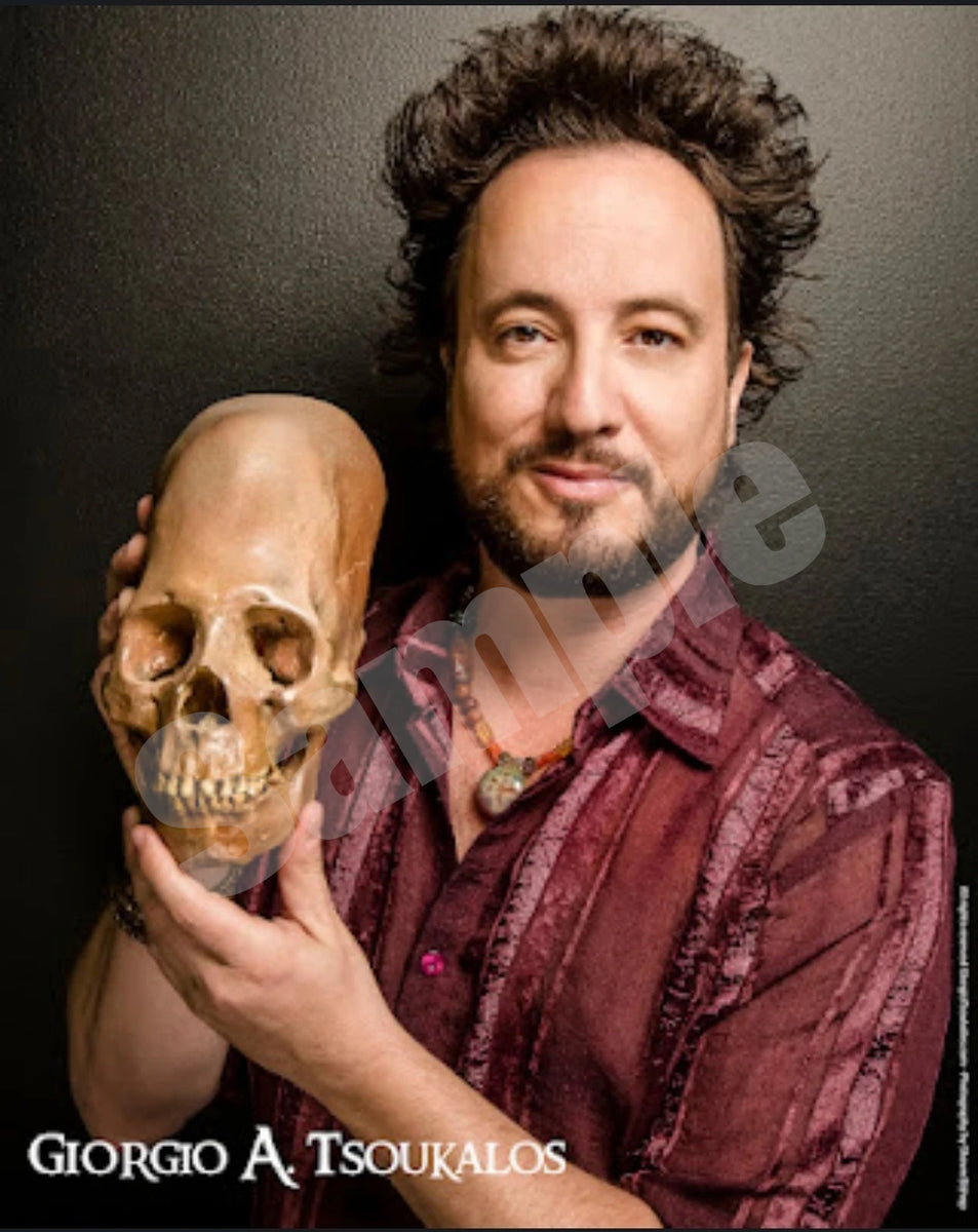 Hand-Signed Giorgio A. Tsoukalos Photo Option 2 – The Aliens Guy, LLC.